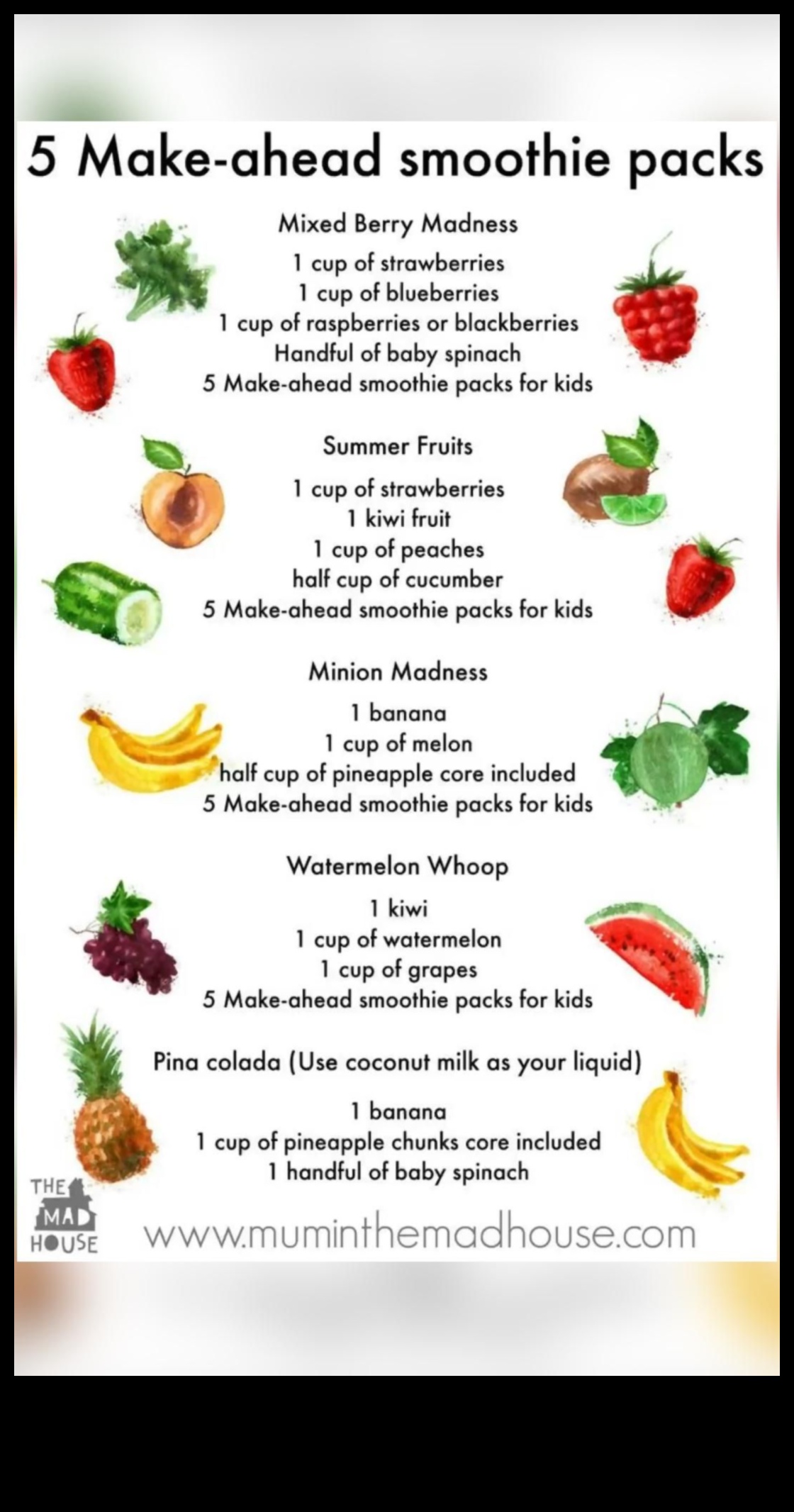 Smoothies revitalizante 5 rețete cu fructe pentru a vă ajuta să vă simțiți mai bine 2 Revitalizează și împrospătează: Smoothies de fructe pentru un tine mai sănătos