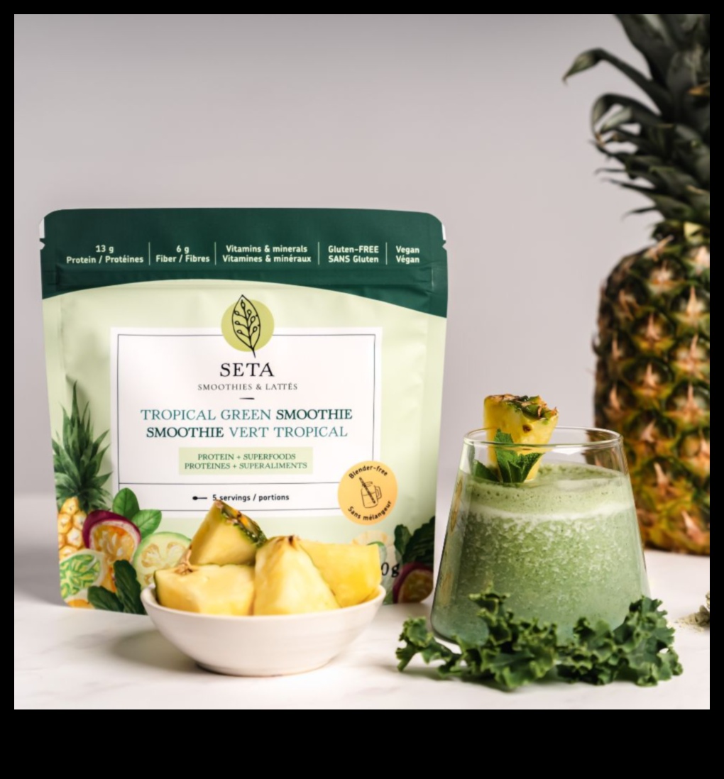 Smoothie-uri tropicale cu oază verde care te transportă către destinații exotice 4 Oază verde tropicală: evadarea către destinații exotice prin Smoothies